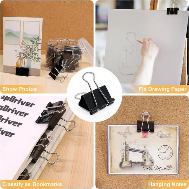 Alt view image 4 of 4 - Business Source Binder Clip 36551-1 Each