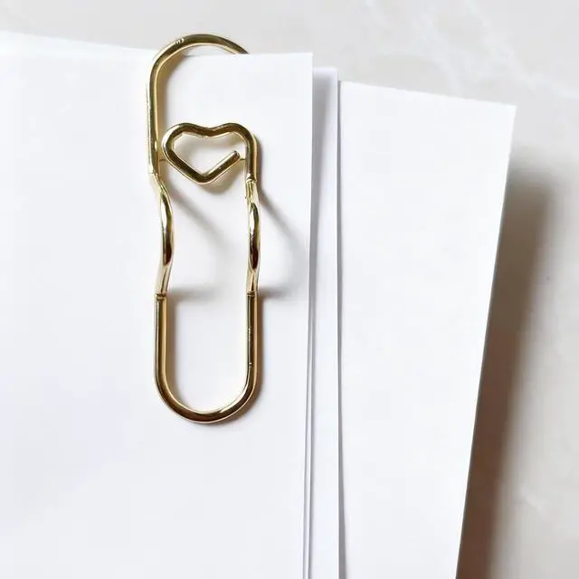 Alt view image 4 of 7 - Venupple Pen Holder Clip, 9 Pack Large PaperClips Oversized Pen Clips for Notebook, Colorful Metal Pencil Holder