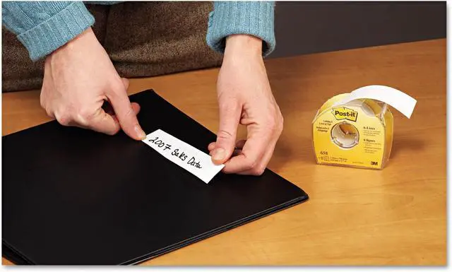 Alt view image 2 of 6 - Post-it Labeling & Cover-Up Tape, 1 Roll, 1 in x 700 in (658)