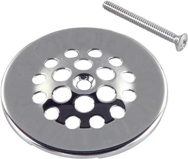 Main image of Danco Tub/Shower Grid Drain Strainer, 2-7/8 in, Chrome (88926)
