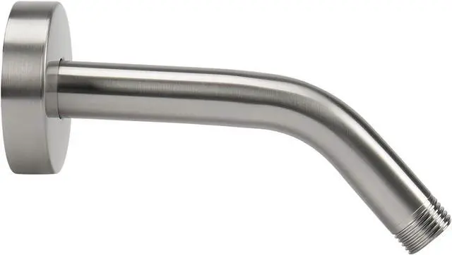 Main image of NearMoon Shower Arm with Flange, Made of 304 Stainless Steel Shower Extension Extender Pipe, Wall-Mounted for Fixed Bathroom Showerhead, Never Rust (6 Inch, Brushed Nickel)