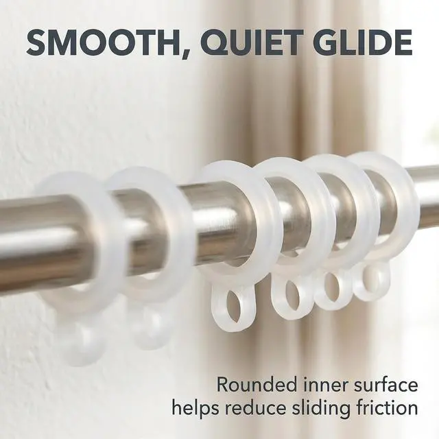 Alt view image 6 of 7 - 50 Pcs White Plastic Windproof Hanger Hooks Clothes Hanger Buckle Clip Laundry Hanging Hooks Closet Rod Hanging Tool for Drying Rack Suit Hangers Clothes Hangers
