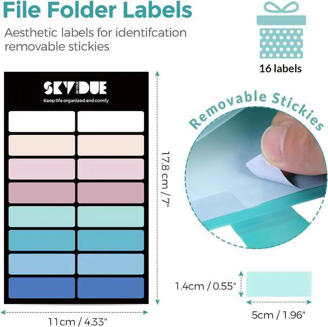 Alt view image 4 of 7 - SKYDUE 7-Pocket Expanding File Folder, Accordion Document Organizer | Professional Portable Paper Receipt Holder with Labels for Office Home Business, Letter/A4 Size Green