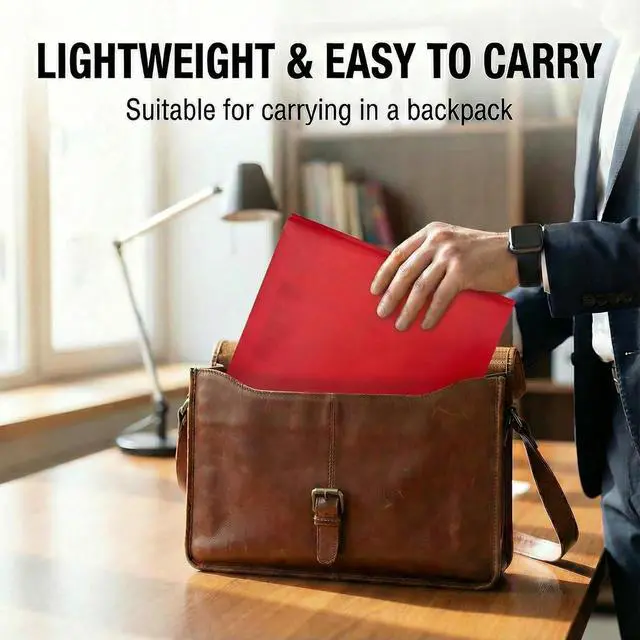 Alt view image 5 of 7 - 7 Pack Heavy Duty Plastic 2 Pocket Folders, No Prongs, Letter Size, Dinceer | heavy-duty plastic folders with 2 pockets, no prongs, letter-size fit, and assorted colors for easy organization.