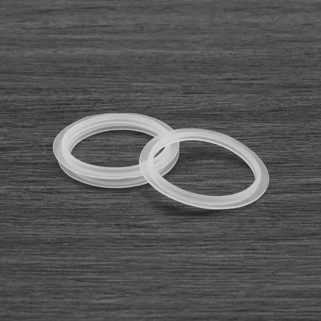 Alt view image 6 of 7 - ECSiNG 10PCS O-Rings Bath Plug Seal Ring Transparent Silicone Sealing Gasket Pop Up Basin Waste Seal for Push-Up Pop Up Sink Drain Plug Basin Plug 34mm ID 43mm OD