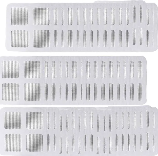 Main image of 100 PCS Disposable Shower Drain Hair Catcher Disposable Mesh Adhesive Drain Covers Sticker Drain Stickers to Catch Hair for Bath & Tub Sink Shower Drain Mesh Cover for Human & Pet Hair
