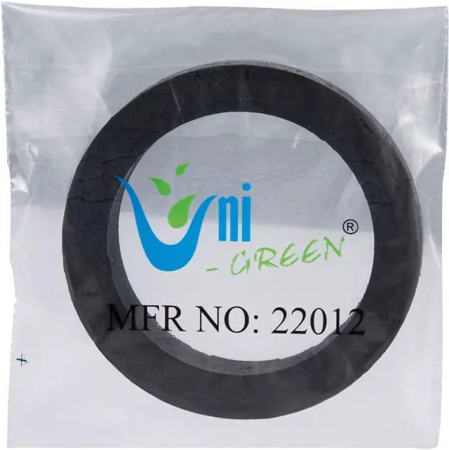 Alt view image 3 of 6 - Bathtub Sponge Gasket Replacement for Overflow Plate, Rubber, Black