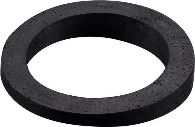 Alt view image 6 of 6 - Bathtub Sponge Gasket Replacement for Overflow Plate, Rubber, Black