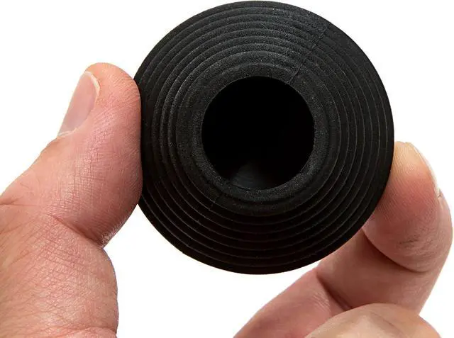 Alt view image 4 of 7 - StopShroom Tub 2 Pack Universal Stopper for Bathtub and Bathroom Sink Drains, Black Plug 2pk, 2 Count