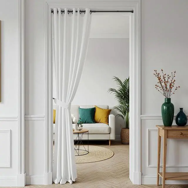 Alt view image 7 of 7 - Small Tension Rod 16-38inch Black Tension Curtain Rod no Drilling | Spring Rods for Windows Short Tension Rod Adjustable Curtain Rod for Windows,Door,Closet,Kitchen