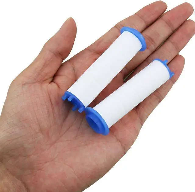 Alt view image 5 of 5 - 10PCS 2.95x0.94 inch Shower Head Filter Drivese PP Cotton Replacement Cartridge for Handheld Showerheads