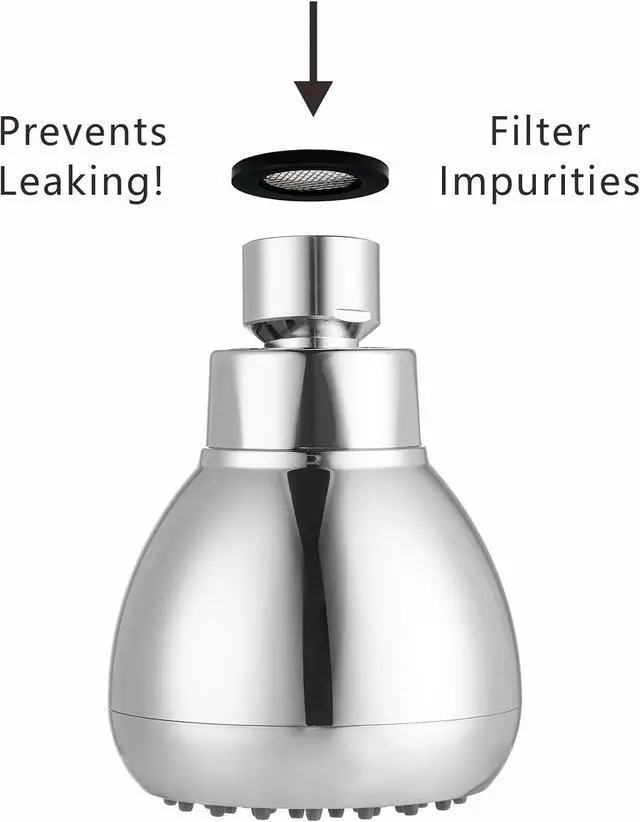 Alt view image 5 of 7 - 6 Pack Shower Filter Gasket + 6 Pack Rubber Washer, 3/4" for 1/2" Fixed Shower Head/Handheld Shower Hose Connector, Creates A Seal to Prevent Leakage