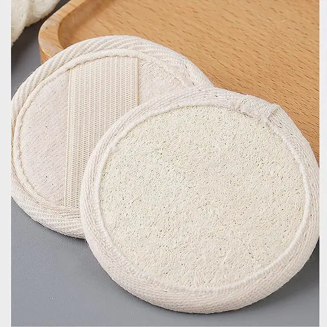 Alt view image 6 of 7 - Natural Loofah Pads, 2pcs
