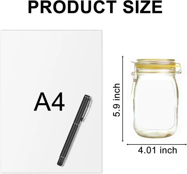 Alt view image 2 of 6 - 16Pcs Mason Jar Bags (5 oz) - Reusable Ziplock Seal, Leak-Proof Food Storage Bag for Kitchen, Travel, Camping & Picnics(Small)
