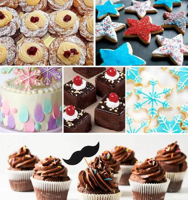 Alt view image 3 of 7 - 10 Pcs Frosting Tips, Frosting Bags and Tips for Decorating Ideal for Frost Cupcakes, Cakes, and Cookies (Ten models)
