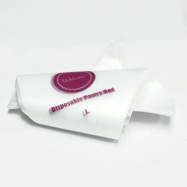Alt view image 6 of 6 - Webake 16 Inch Disposable Pastry Bags - 100pcs Large Icing Piping Bags for All Size Tips Couplers