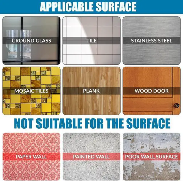 Alt view image 5 of 7 - Wall Hooks Heavy Adhesive Duty Holds 33lb Max (10) | Transparent Waterproof Oilproof Hooks for Bathroom Kitchen No Drilling Strong Adhesive Holds Towels Robes Coats Utensils