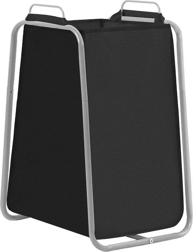Main image of STORAGE MANIAC Metal Rack Laundry Hamper, Large Laundry Basket with Convenient Handle, Freestanding Dirty Clothes Hamper for for Dorm, College, Small Space, Closet, Bedroom, Black