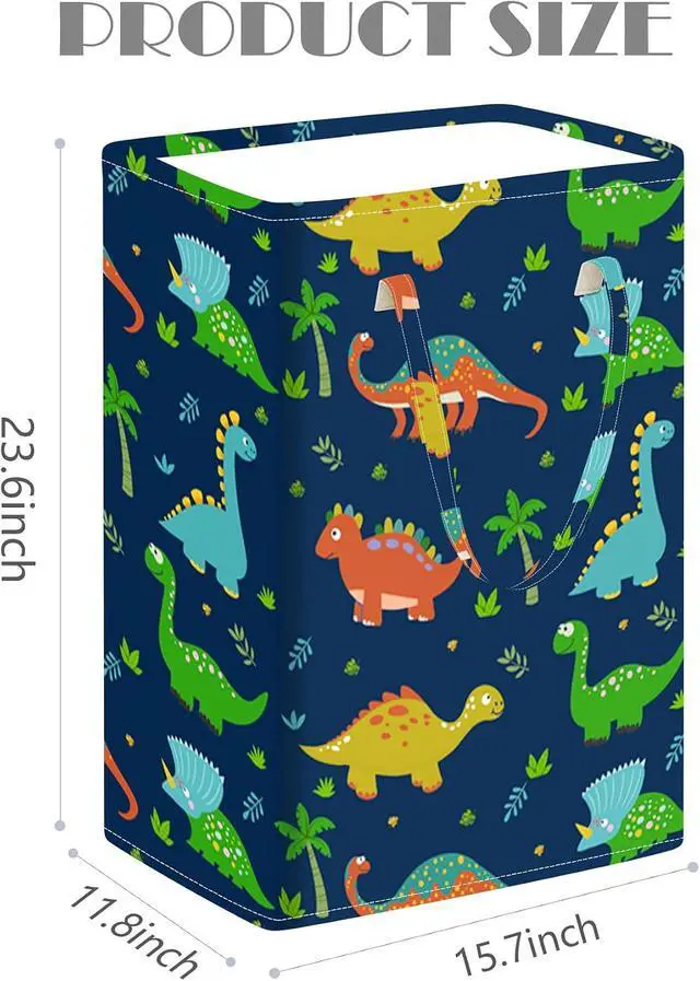 Alt view image 7 of 7 - MAIZMZ Foldable Storage Basket Laundry Hamper 75L Kids Hamper Boys Nursery Bins Waterproof Toys Organizer Large Canvas for Home/Dorm/Kitchen/Pet/Office/Closet/Shelf/Room Decor Gift Baskets