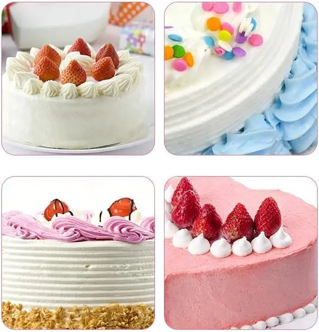 Alt view image 4 of 5 - 3 Pcs Frosting Piping Tips Set, Stainless Steel Baking Nozzles for Cake Cookie Fondant Decoration