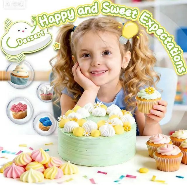 Alt view image 6 of 7 - Suuker 4 Pieces Extra Large Piping Tips Set (F02 F06 9FT R22L) | Stainless Steel, Round Star Square Wide Jumbo, Cake Cupcake Cookie Decorating, Eclair Churro Meringue