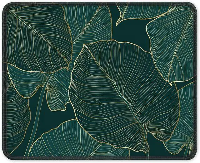 Main image of ITNRSIIET Mouse Pad with Stitched Edge Premium Textured Smooth Precise Operation Waterproof Washable Non-Slip Rubber Base Desktop Protection Mat, 10.2×8.3×0.12 inches, Palm Texture