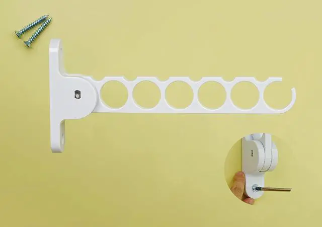 Alt view image 4 of 7 - NewTalent Wall Mount Hanger Holder Closet Organizer, hanger holder for laundry room