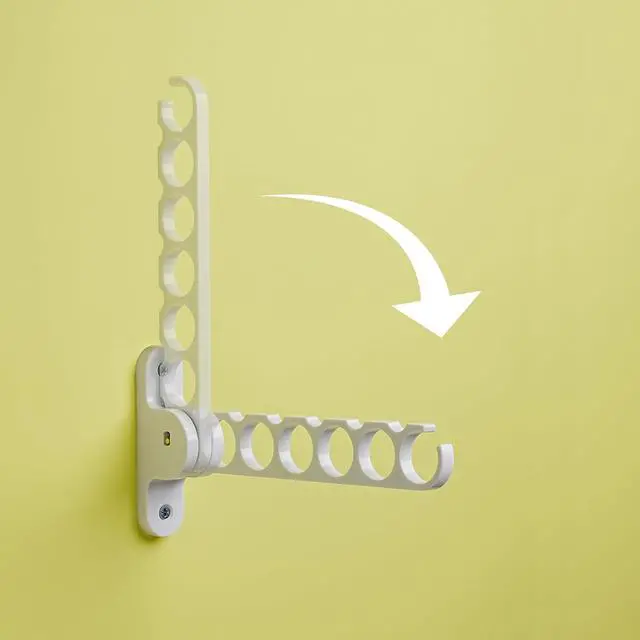 Alt view image 5 of 7 - NewTalent Wall Mount Hanger Holder Closet Organizer, hanger holder for laundry room