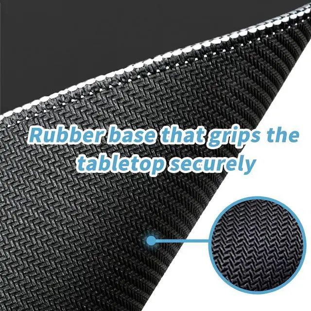 Alt view image 5 of 6 - mini Mouse pad Features a Stitched-Edge Design that Doubles its lifespan and Takes up only the Space Needed for Mouse Movement. (Black)