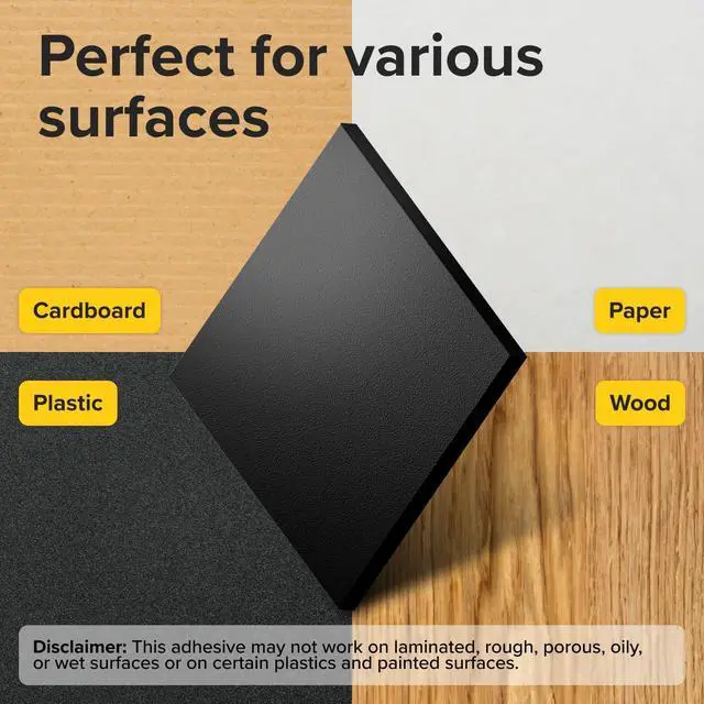Alt view image 5 of 6 - Pre-Cut Adhesive Magnetic Tape Squares, 0.8"x0.08" (20x2mm), 90 pcs | Sticky, Strong, Flexible, Easy to Use, No Cutting Needed, Great for Whiteboard, Fridge, Crafts & School, Teacher Supplies
