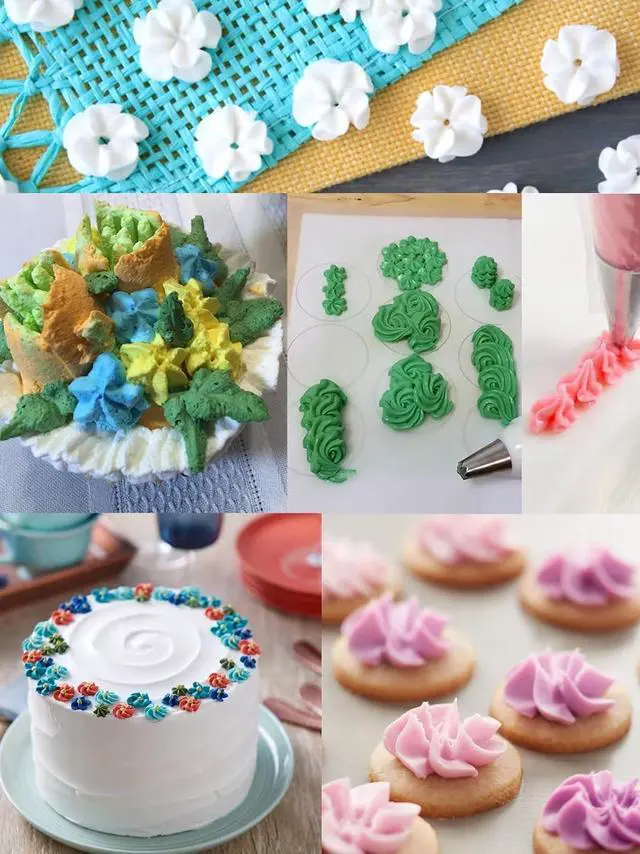 Alt view image 2 of 3 - Drop Flower Piping Tips Set, 224 225 131 129 107 109 191 Flower Tips, 7 Pcs