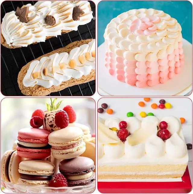 Alt view image 4 of 7 - 3 Pcs 2A Piping Tip, Large Piping Tips for Cake Decorating Round Plain Icing Tip for Macarons Filling Cupcake Frosting Nozzles Stainless Steel Baking Decoration Tools