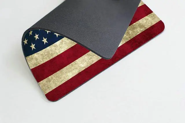 Alt view image 4 of 5 - Smooffly Gaming Mouse Pad,American Flag Mouse Pad Custom