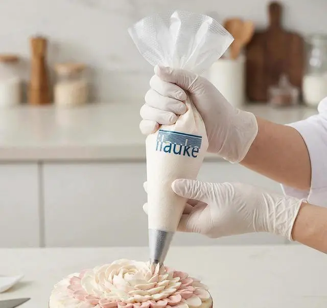 Alt view image 5 of 7 - ilauke 13 Inch Disposable Piping Bags, 100 Pcs for Cake Baking Decorating | anti-burst thick material, non-slip, fits all tips, for home baking commercial kitchen DIY cupcake cookie dessert