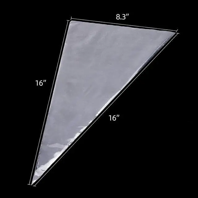 Alt view image 5 of 6 - Piping Bags 16 Inch 100 Pastry Bags Disposable Icing Cake Decorating Bags | Thick Frosting bags
