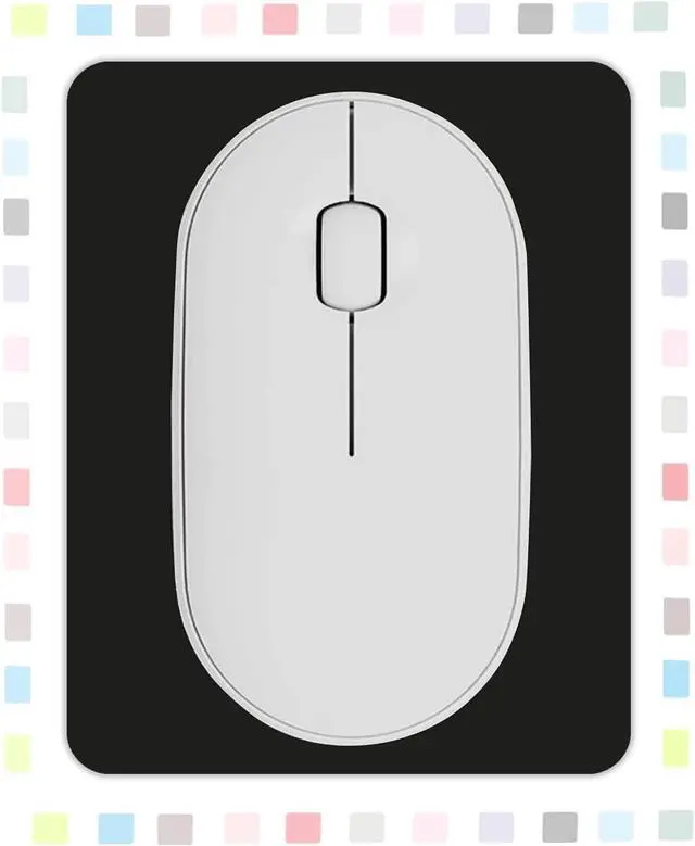 Main image of Small Rectangular Mouse pad Shop,only Takes up Mouse Space, Universal Mini Mouse pad Portable Waterproof, with Non-Slip Glue Base, Black 5X6 inches,, black, 5x6 small mouse pad