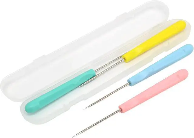 Alt view image 3 of 4 - 4Pcs Sugar Stir Needle Scriber Needle Cookie Decorating Supplies Tool 5.2"