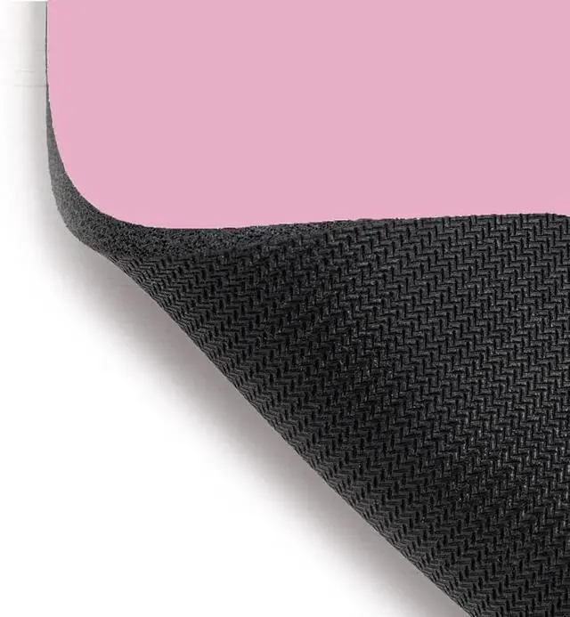 Alt view image 3 of 6 - Small Mouse Pad, 6 x 8 Inch Mini Mouse Pad for Keyboard Tray Laptop Wireless Mouse Home Office Travel, Portable & Washable (Pink)