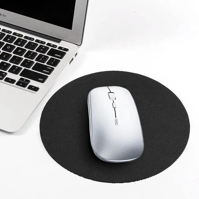 Alt view image 5 of 6 - Cute Mouse Pad Mat Small Mousepad Soft Smooth Grip Mousemat Colorful 3 Pack | JIAMI HOME Mouse Pads Floral for Home Office Work Desk Computer Laptop Travel Pretty Patterned Fabric Rubber Base Non-Slip