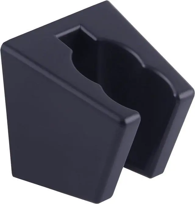 Main image of Aomasi Handheld Shower Bracket with Two Slot, Matte Black, Wall Mounted | Rustproof ABS Plastic, Space-saving Two-slot Wall-mount Design, Shower Sprayer Holder Works for Outdoor Shower, Bidet Sprayer