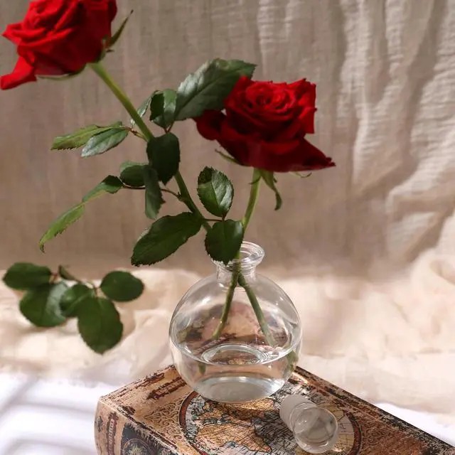 Alt view image 3 of 7 - Magic Season Decorative Glass Bottle - 9 fl oz. Potion Bottle (1 Set w/Glass Stopper)