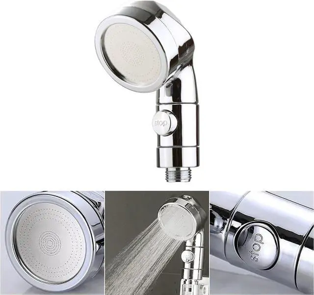 Main image of Sink Faucet Sprayer Attachment,Salon Shampoo Bowl Spray Head Pedicure Chair Sprayer Shower Head Handheld Shower Head Salon & Spa Chairs Sprayer Head with Stop Water-saving Function