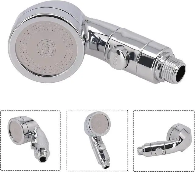 Alt view image 3 of 5 - Sink Faucet Sprayer Attachment,Salon Shampoo Bowl Spray Head Pedicure Chair Sprayer Shower Head Handheld Shower Head Salon & Spa Chairs Sprayer Head with Stop Water-saving Function