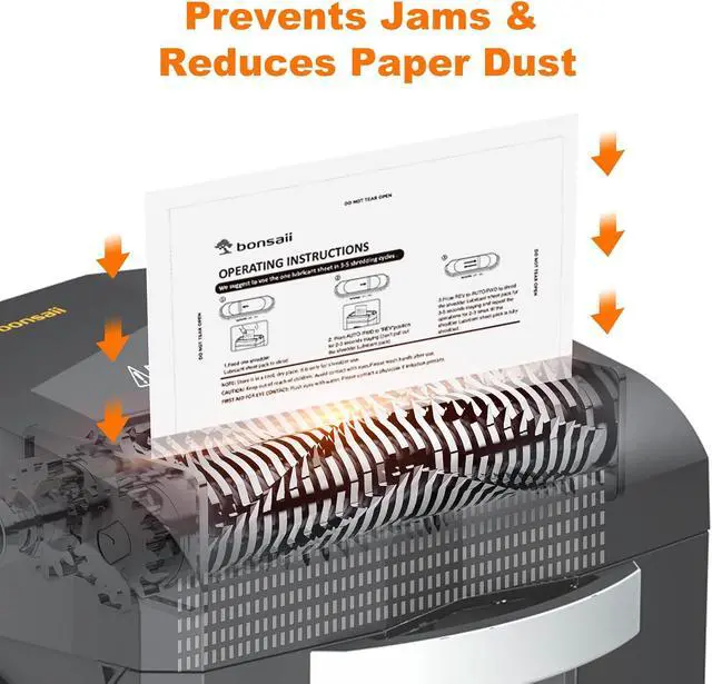 Alt view image 6 of 7 - Bonsaii Paper Shredder Lubricant Sheets,12-Pack (8.4 x 5.9 inch/piece)