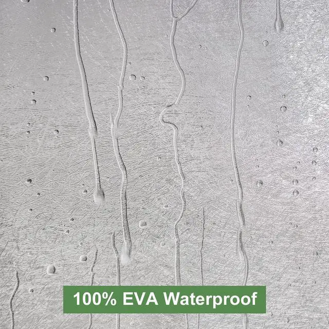 Alt view image 2 of 7 - UFRIDAY Frosted Shower Stall Liner 36x72 Inch,EVA Plastic Waterproof Shower Curtain with 2 Magnets,Heavy Duty,Semi Transparent, 3D Frosted Shower Curtain Plastic Liner