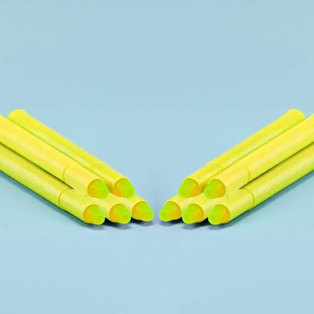 Alt view image 2 of 7 - konket- Bible Highlighters No Bleed, Gel Highlighters, Bible Markers for Nurse Study Journaling Supplies Pack of 10 Yellow