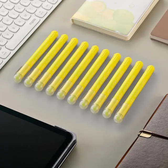 Alt view image 5 of 7 - konket- Bible Highlighters No Bleed, Gel Highlighters, Bible Markers for Nurse Study Journaling Supplies Pack of 10 Yellow