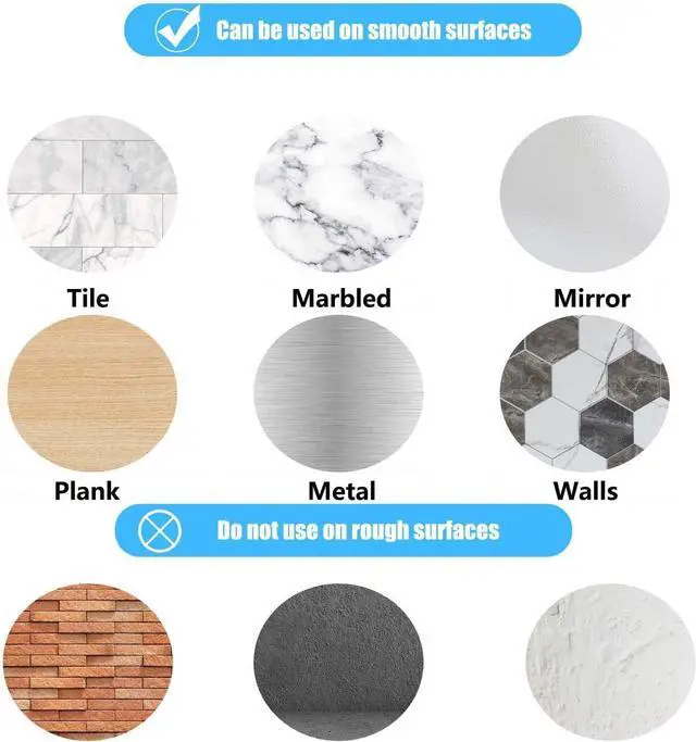 Alt view image 7 of 7 - AccEncyc Suction Cup 65mm/2.5'' Glass Suction Pads Clear PVC Sucker Pads Suction Holder Without Hooks for Bathroom Wall Door Glass Window Car Shade (12 Pcs)