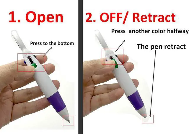 Alt view image 6 of 7 - YYaaloa Mini Highlighter Nurse Pen Set for Badge Christmas Nurse Gifts Include 2 Nursing Keychain Clip,2 Tip Highlighter, 2 Permanent Marker Pen and 2 Retractable Ball Pen (Purple 2set)