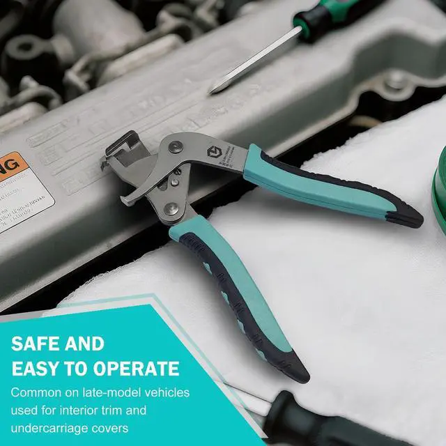 Alt view image 6 of 7 - Car Clip Pliers and Disassembly Tools,Multi-Functional Panel Removal Pliers for Car Interior Disassembly,Removes Plastic Clips, Buckles, Rivets,Professional Trim Clip Remover